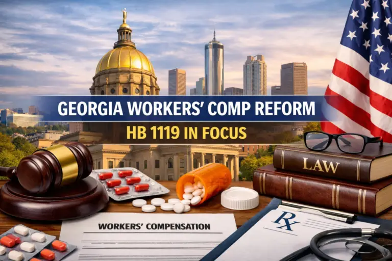 Georgia Workers’ Comp Drug Reform: What HB 1119 Means for Injured Workers