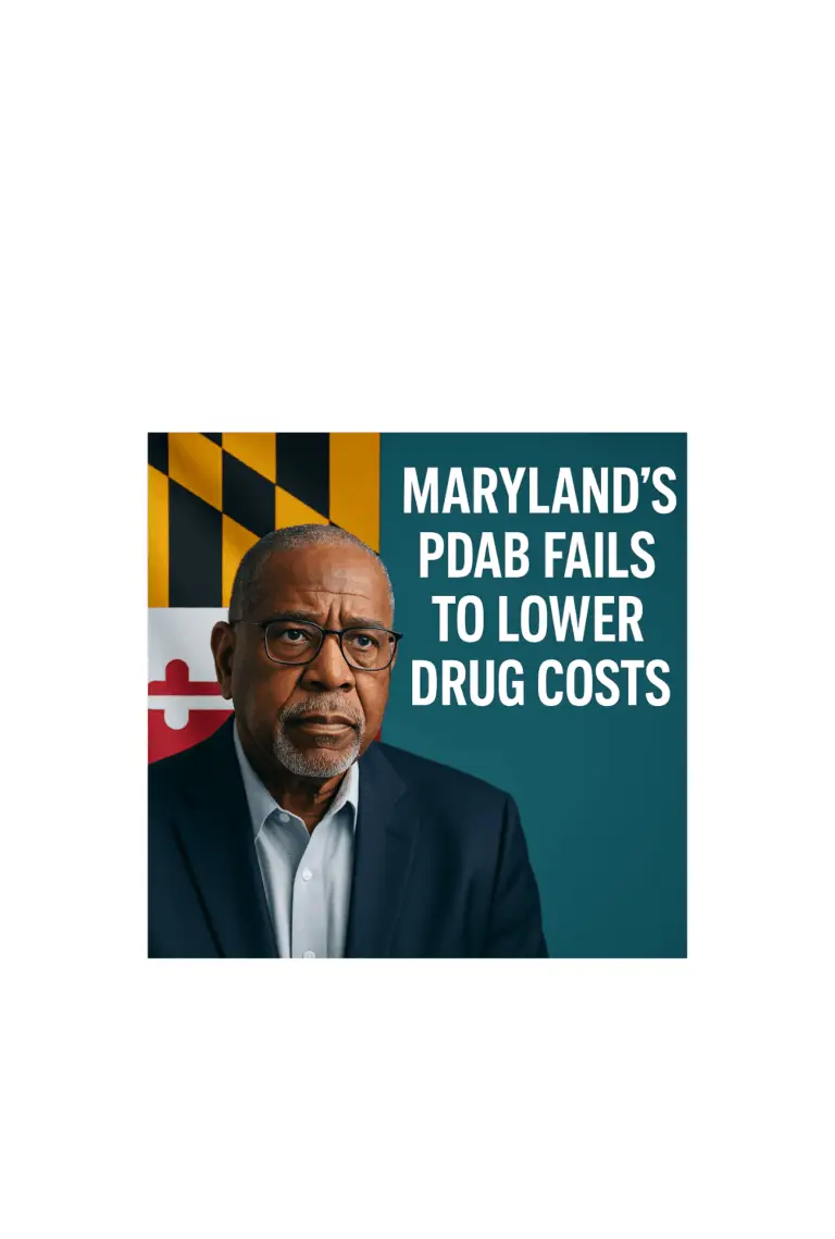 Maryland’s Prescription Drug Affordability Board Has Failed to Lower Costs — Real Reform Is Needed