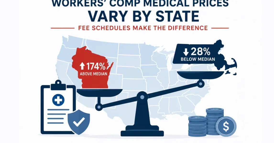Workers Comp Medical Prices Vary by State